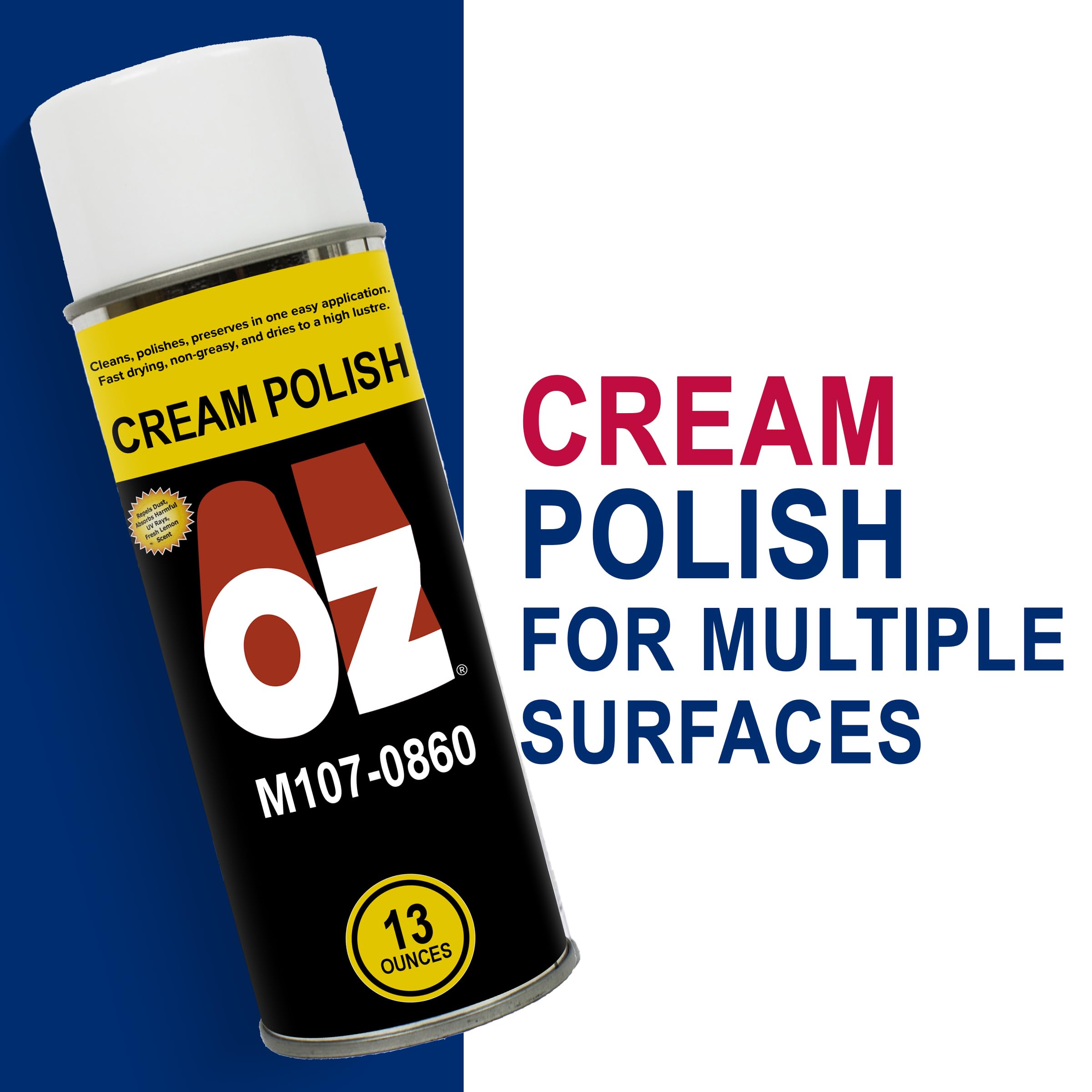 Mohawk Finishing Products OZ Polish Aerosol, Furniture Polish, M107-0860, 13 oz