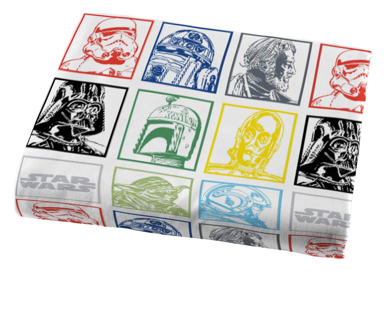 Jay Franco - JF27246EPCD Star Wars Classic Grid 4 Piece Full Sheet Set