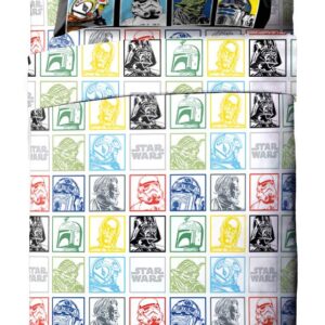 Jay Franco - JF27246EPCD Star Wars Classic Grid 4 Piece Full Sheet Set