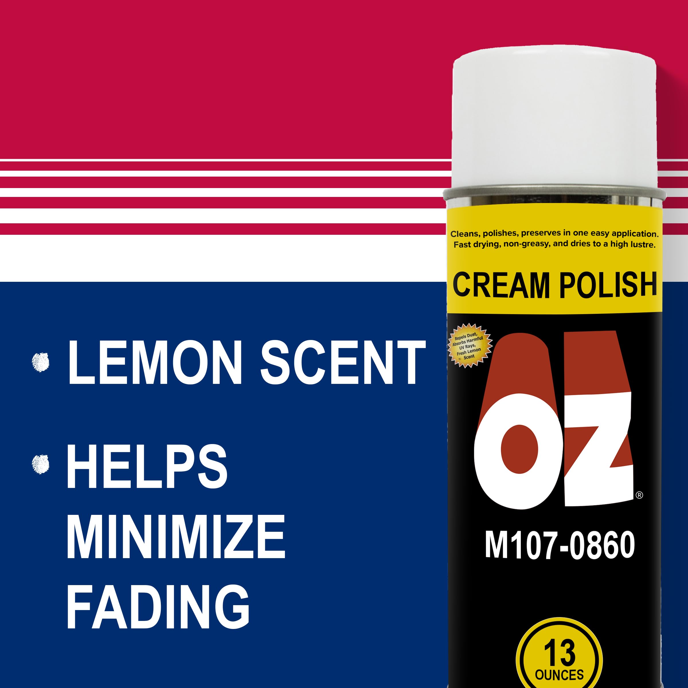 Mohawk Finishing Products OZ Polish Aerosol, Furniture Polish, M107-0860, 13 oz