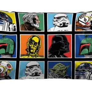 Jay Franco - JF27246EPCD Star Wars Classic Grid 4 Piece Full Sheet Set