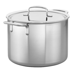 Demeyere 5-Plus Stainless Steel 8-qt Stock Pot