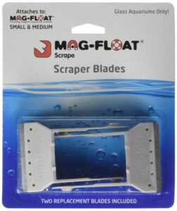 mag-float scrape scraper blades small & medium 2 pack