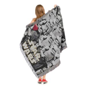 Northwest Star Wars Woven Tapestry Throw Blanket, 48" x 60", Ground Invasion