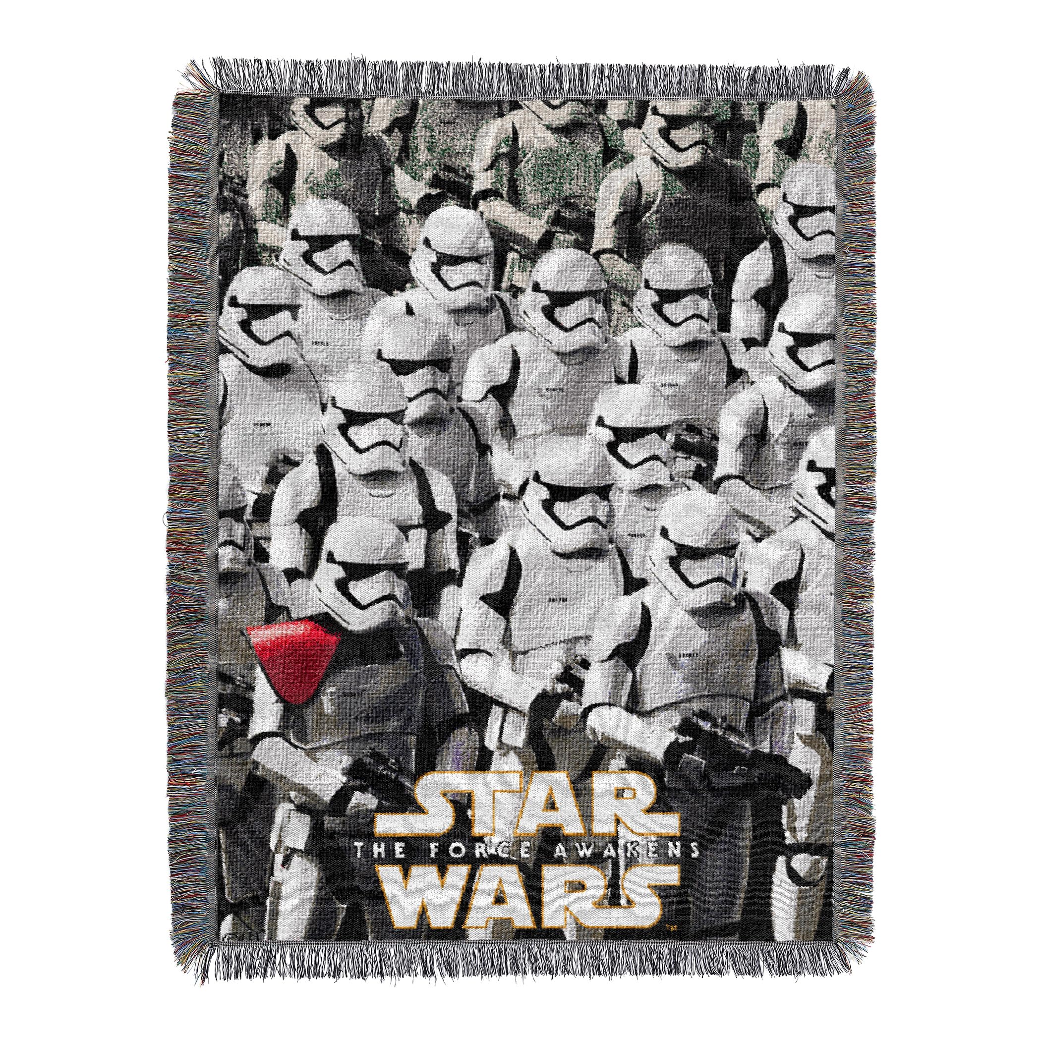 Northwest Star Wars Woven Tapestry Throw Blanket, 48" x 60", Ground Invasion