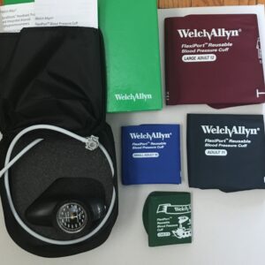 Welch Allyn DS58-MC Gauge with Family Practice Kit, Nylon Zipper Case