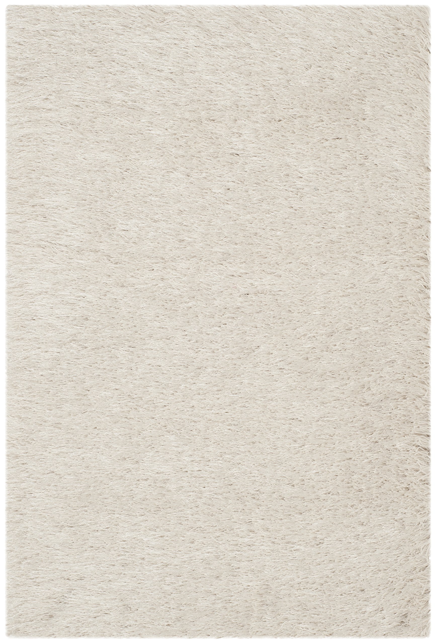 SAFAVIEH Venice Shag Collection Accent Rug - 2' x 3', Pearl, Handmade Glam, 3-inch Thick Ideal for High Traffic Areas in Entryway, Living Room, Bedroom (SG256P)