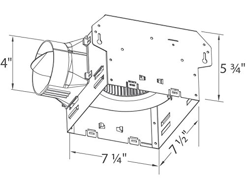 Delta BreezIntegrity ITG80 80 CFM Exhaust Bath Fan