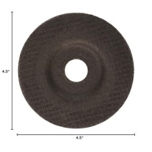 DEWALT DW4514B5 4-1/2-Inch by 1/4-Inch by 7/8-Inch Metal Grinding Wheel - 10 Pack