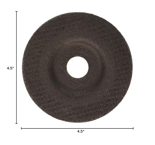 DEWALT DW4514B5 4-1/2-Inch by 1/4-Inch by 7/8-Inch Metal Grinding Wheel - 10 Pack