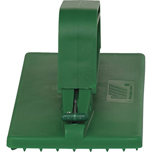 Vikan, Green Pad Holder,Handheld,9" x 3.7",PP/SS, 5510