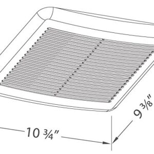 Delta BreezIntegrity ITG80 80 CFM Exhaust Bath Fan