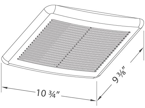 Delta BreezIntegrity ITG80 80 CFM Exhaust Bath Fan