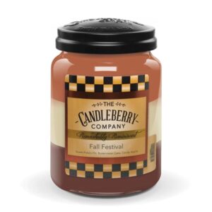 candleberry fall festival 26 oz. large jar candle