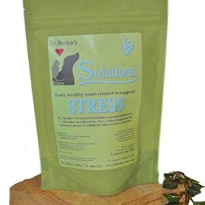 Dr Becker's Stress/Calming Solution Bites Treats - Natural Supplement for Dogs