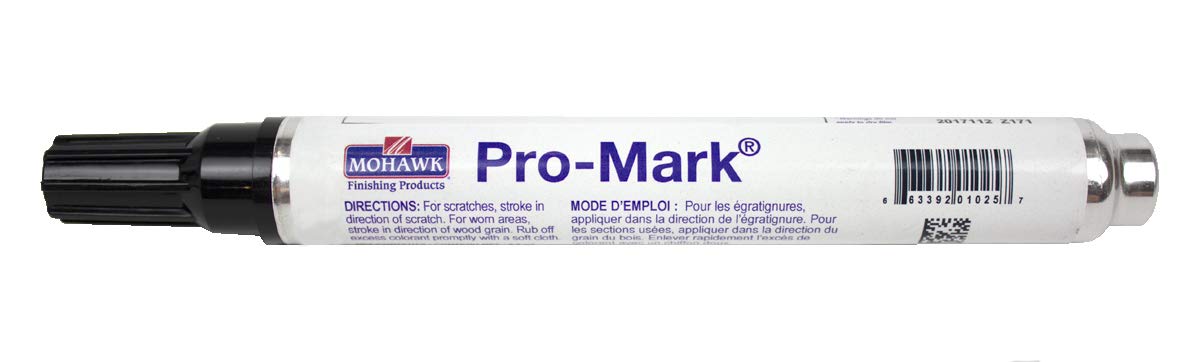 Pro-Mark® Touch Up Wood Markers (Black-M267-0001) - for Scratch Repair and Touch-Ups on Wood Furniture: Tables, Desks, Frames, Bed Posts and Trim- by Mohawk Finishing Products