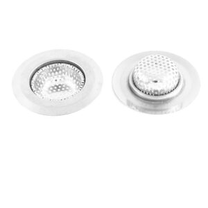 uxcell bath shower sink basin net strainer drain drainer stopper 73mm dia 2pcs