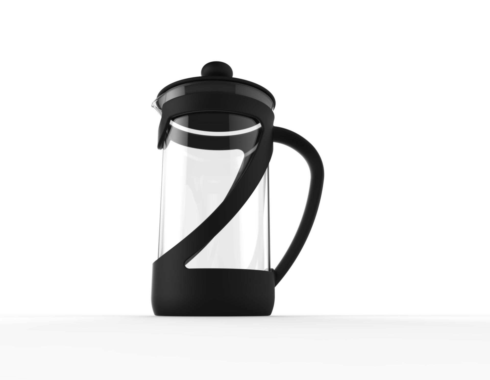 Coffee and Espresso Maker, ZYK French Press Coffee Maker Tea Press, 34 Ounce 1000 ml