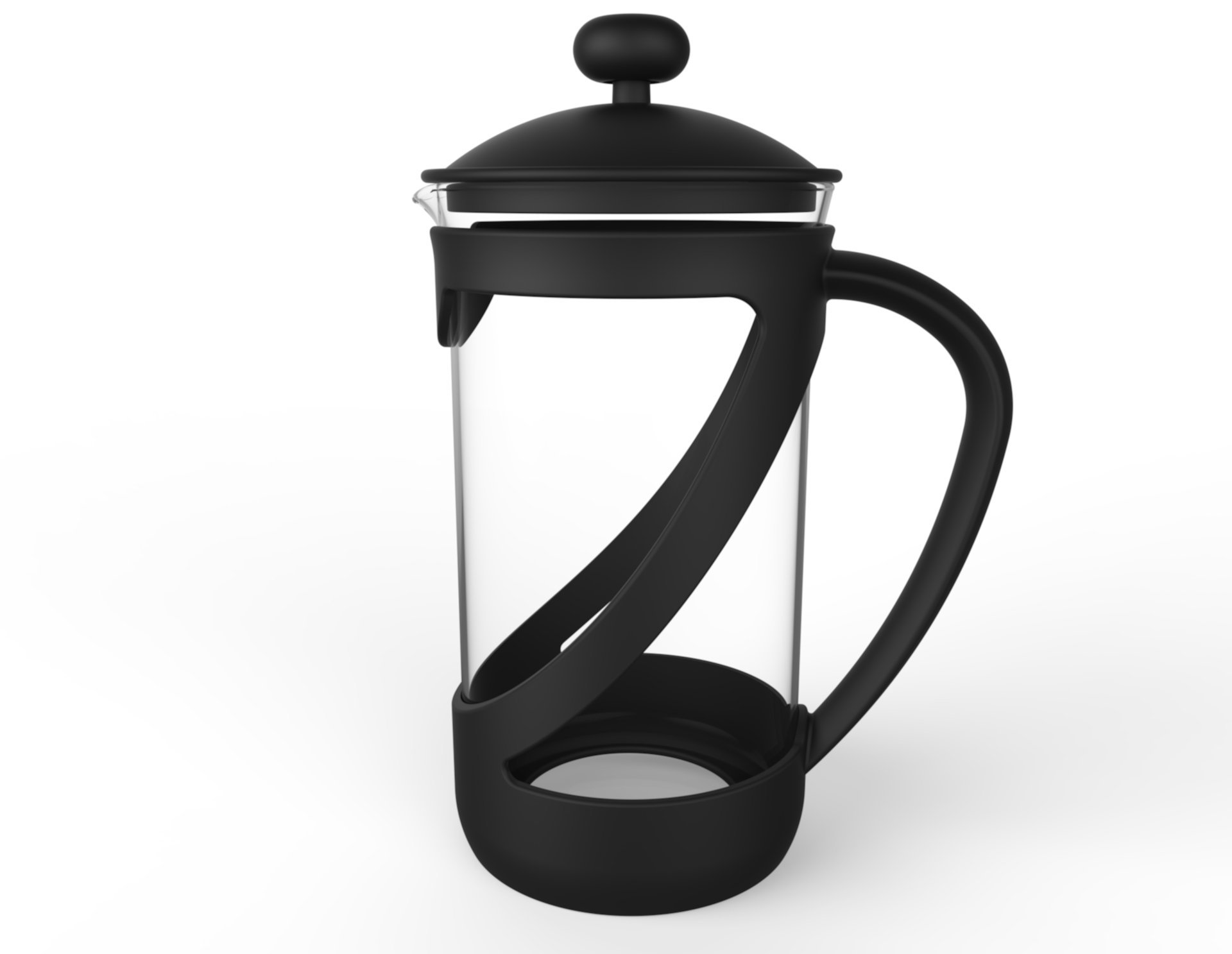 Coffee and Espresso Maker, ZYK French Press Coffee Maker Tea Press, 34 Ounce 1000 ml