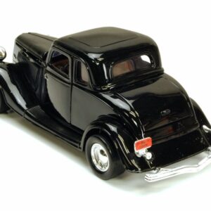 1934 Ford Coupe, Black - Motormax 73217 - 1/24 Scale Diecast Model Toy Car