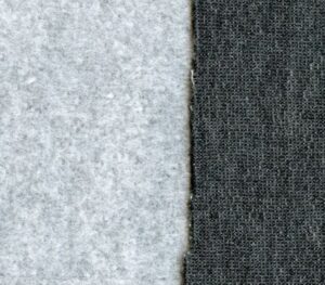 cotton fleece fabric gray / 60" wide/sold by the yard