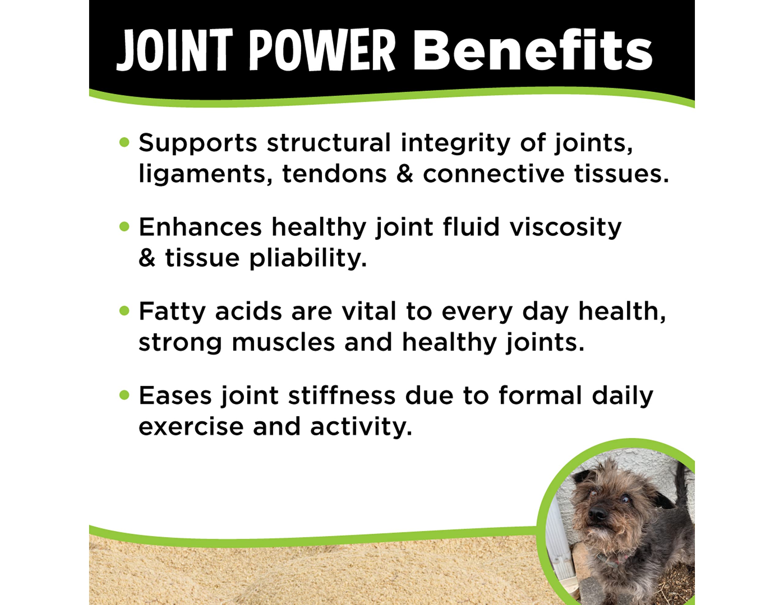 Super Snouts Joint Power 100% Green Lipped Mussels for Dogs & Cats - Dog Joint Supplement Powder Supports Joints, Tendons, Ligaments (2.64 oz, Pack of 2)