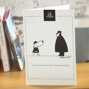 Funny New Yorker Greetings Card - Perfect for a Variety of Occasions - Funny Cartoon Greetings Card - Birthday Card for Men