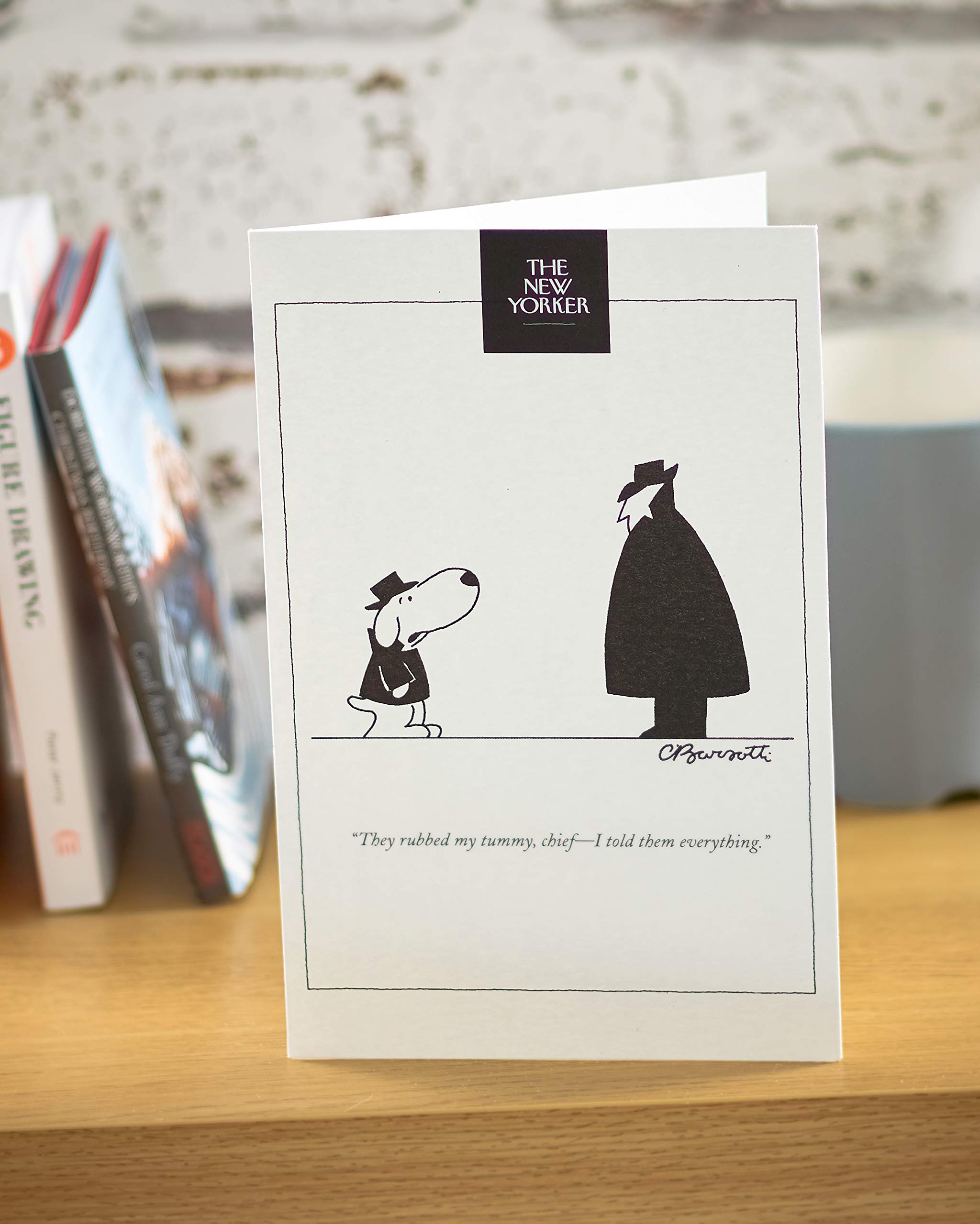 Funny New Yorker Greetings Card - Perfect for a Variety of Occasions - Funny Cartoon Greetings Card - Birthday Card for Men