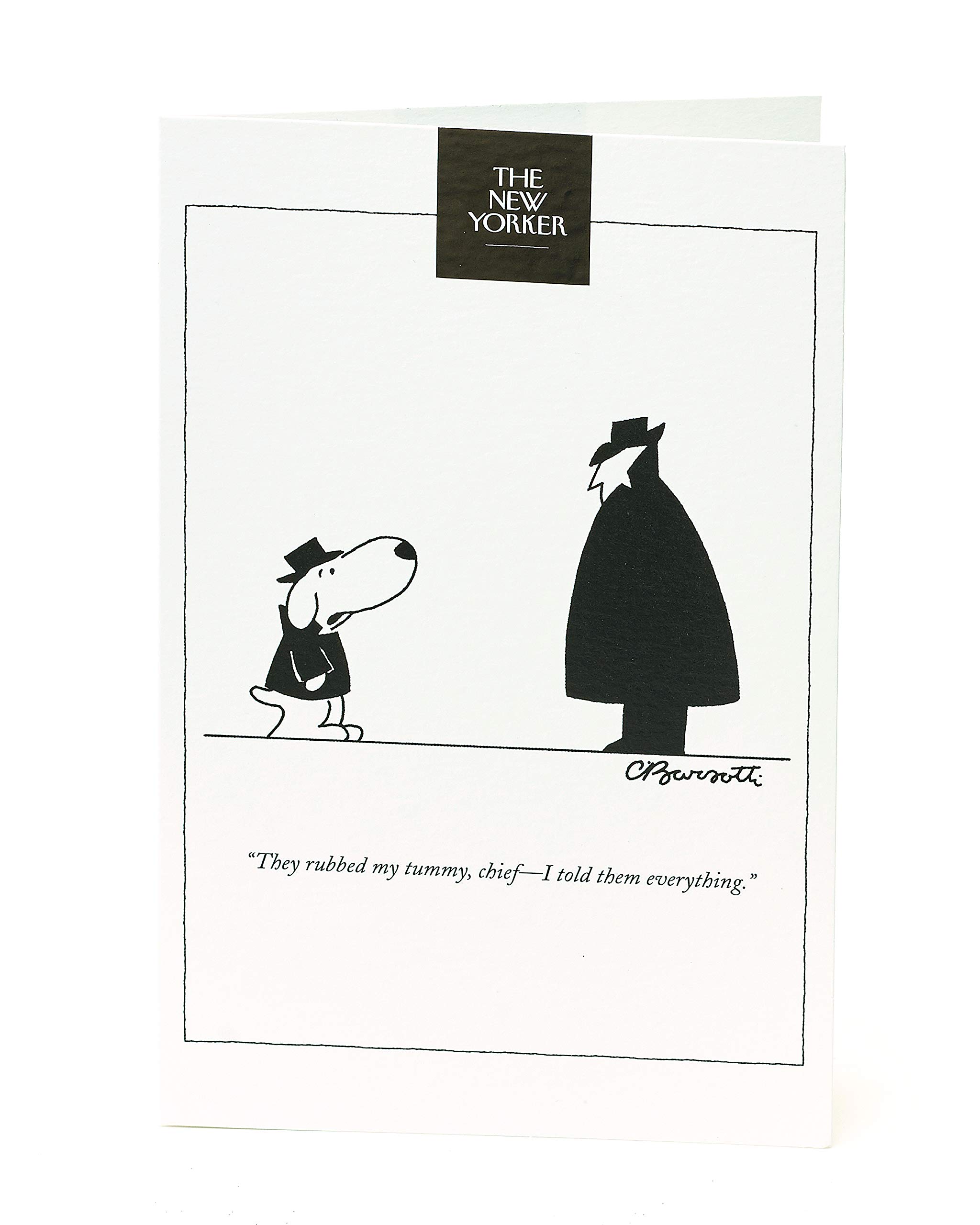 Funny New Yorker Greetings Card - Perfect for a Variety of Occasions - Funny Cartoon Greetings Card - Birthday Card for Men