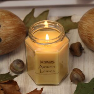 Autumn Leaves Scented Blended Soy Candle by Just Makes Scents