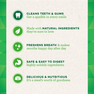 Greenies Dental Dog Treats Teenie Size, Original Flavor (12 Ounces. 43 Treats)