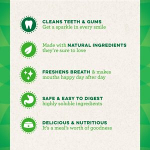 GREENIES Original Large Dog Dental Chews - 12 Ounces 8 Treats