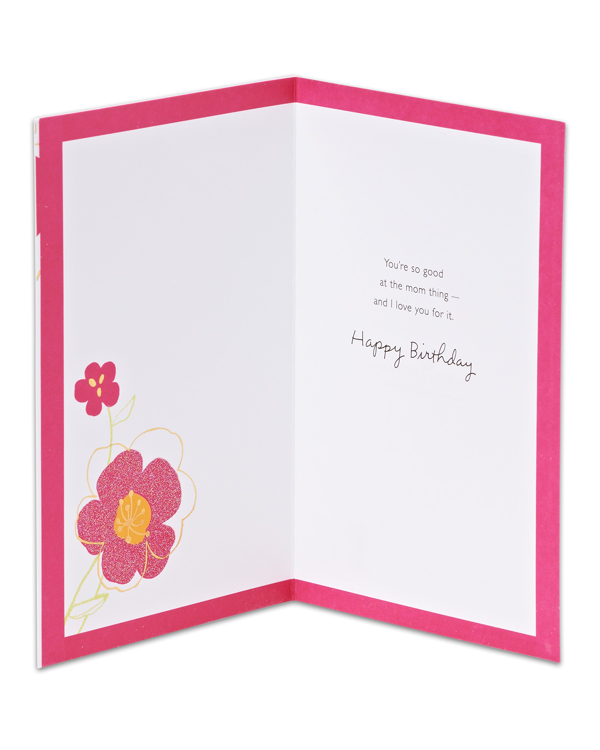 American Greetings Birthday Card for Mom (Floral, You’re Amazing)