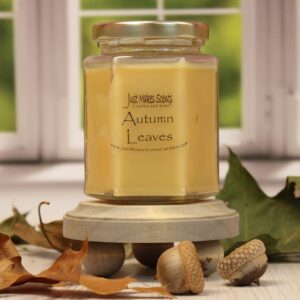 Autumn Leaves Scented Blended Soy Candle by Just Makes Scents