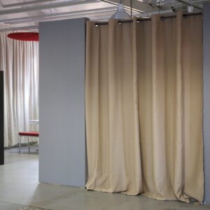 Room/Dividers/Now Tension Rod Room Divider Curtain Kit - Large A, 8ft Tall x 6ft 8in - 9ft 6in Wide (Mocha) | Premium Curtains for Room Partition, Create Privacy, Blackout, Noise Reduction