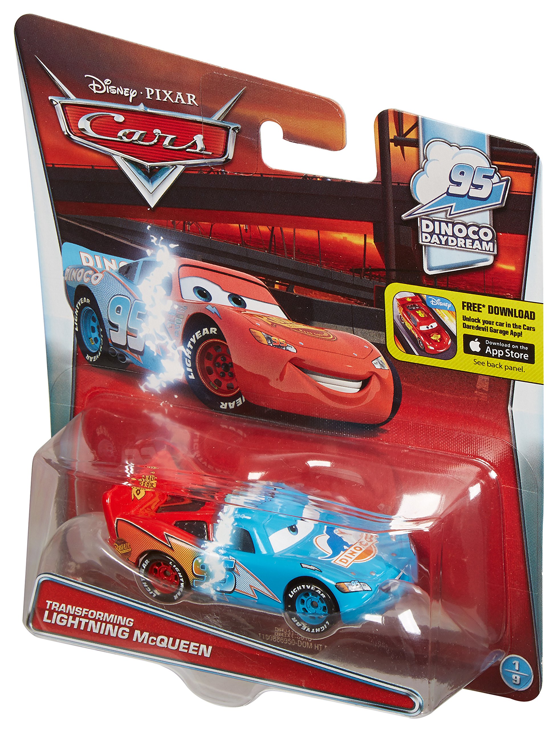 Disney Pixar Cars Diecast, Transforming Lightning McQueen