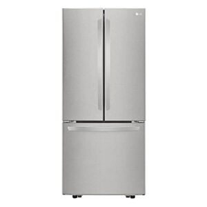 lg lfcs22520s 22 cu. ft. french door refrigerator in stainless steel (2021)