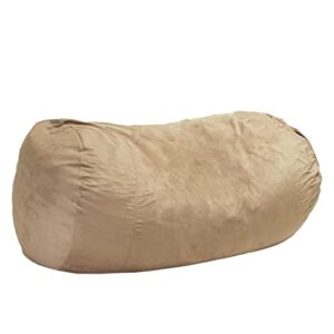 christopher knight home david 7 foot bean bag, 7 ft, tuscany