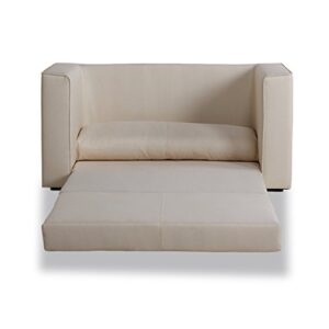 Gold Sparrow Corona Convertible Loveseat Sleeper, Beige