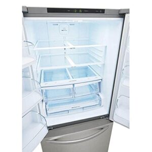 LG LFCS22520S 22 Cu. ft. French Door Refrigerator in Stainless Steel (2021)