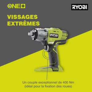 RYOBI R18IW3-0 18V ONE+ Cordless 3-Speed Impact Wrench (Body Only)