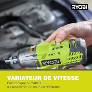 RYOBI R18IW3-0 18V ONE+ Cordless 3-Speed Impact Wrench (Body Only)