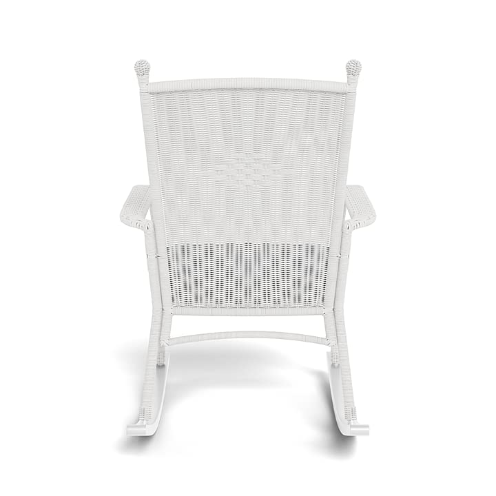 Tortuga Outdoor Portside Classic Rocking Chair, White Coastal