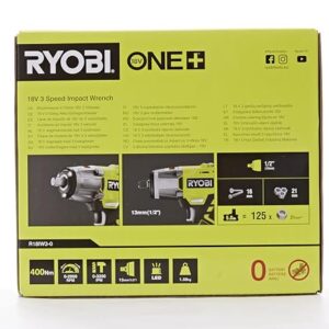 RYOBI R18IW3-0 18V ONE+ Cordless 3-Speed Impact Wrench (Body Only)