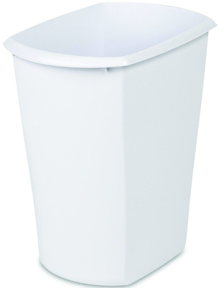 Sterilite Corp Wastebasket Rect Wht 3 Gal 10518006