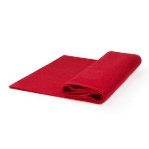 Red Acrylic Felt - 72" X 2 Yard