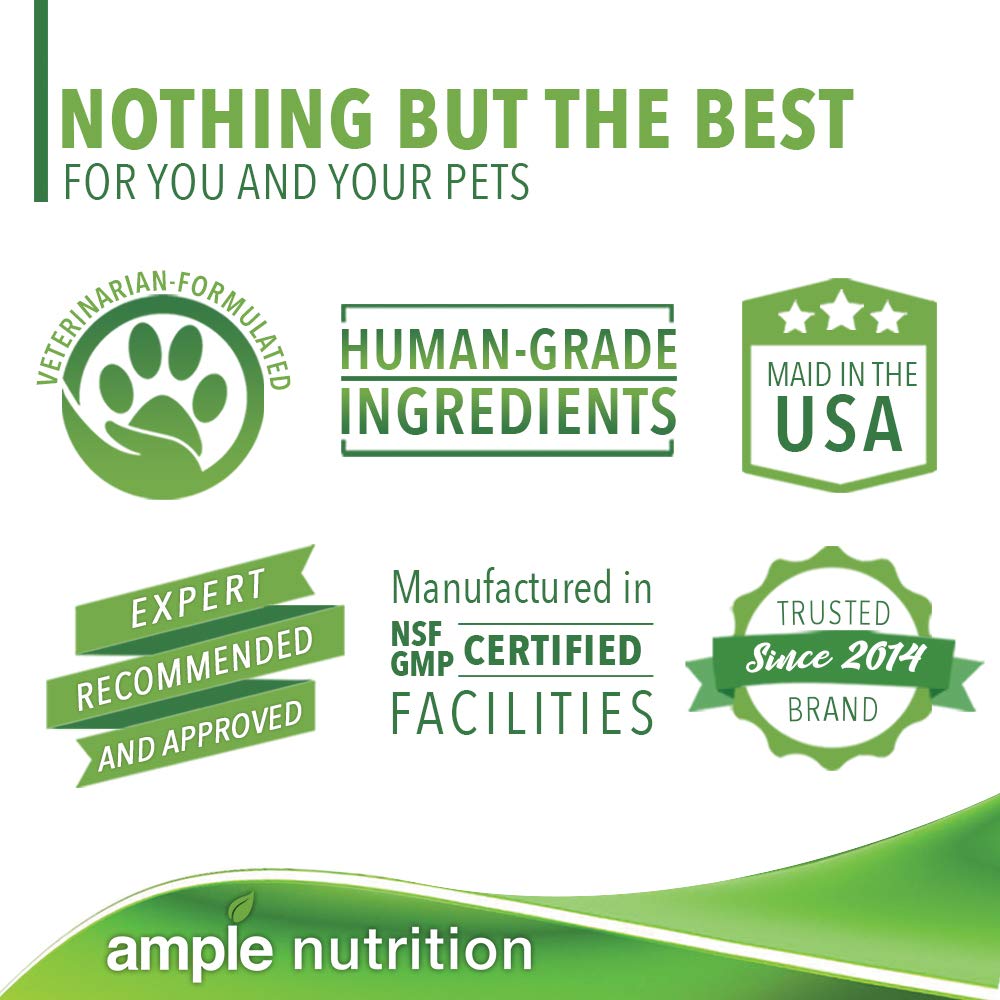 Ample Nutrition Digestive Enzyme for Dogs & Cats, 7.05oz - Tasteless Powdered Blend