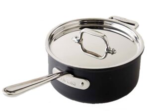 all-clad e78624di ns1 nonstick induction 3 qt sauce pan