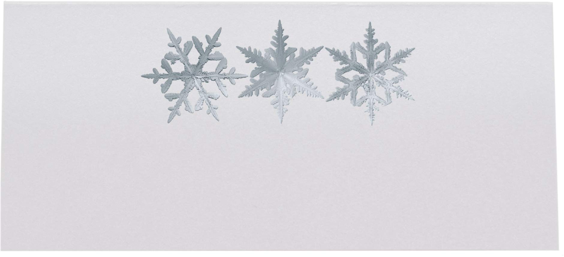 Christmas and Holiday Snowflake Pattern Printable Place Cards, Set of 60 (10 Sheets), Laser & Inkjet Printers - Wedding, Party, Dinner, and Special Events - Made in the USA