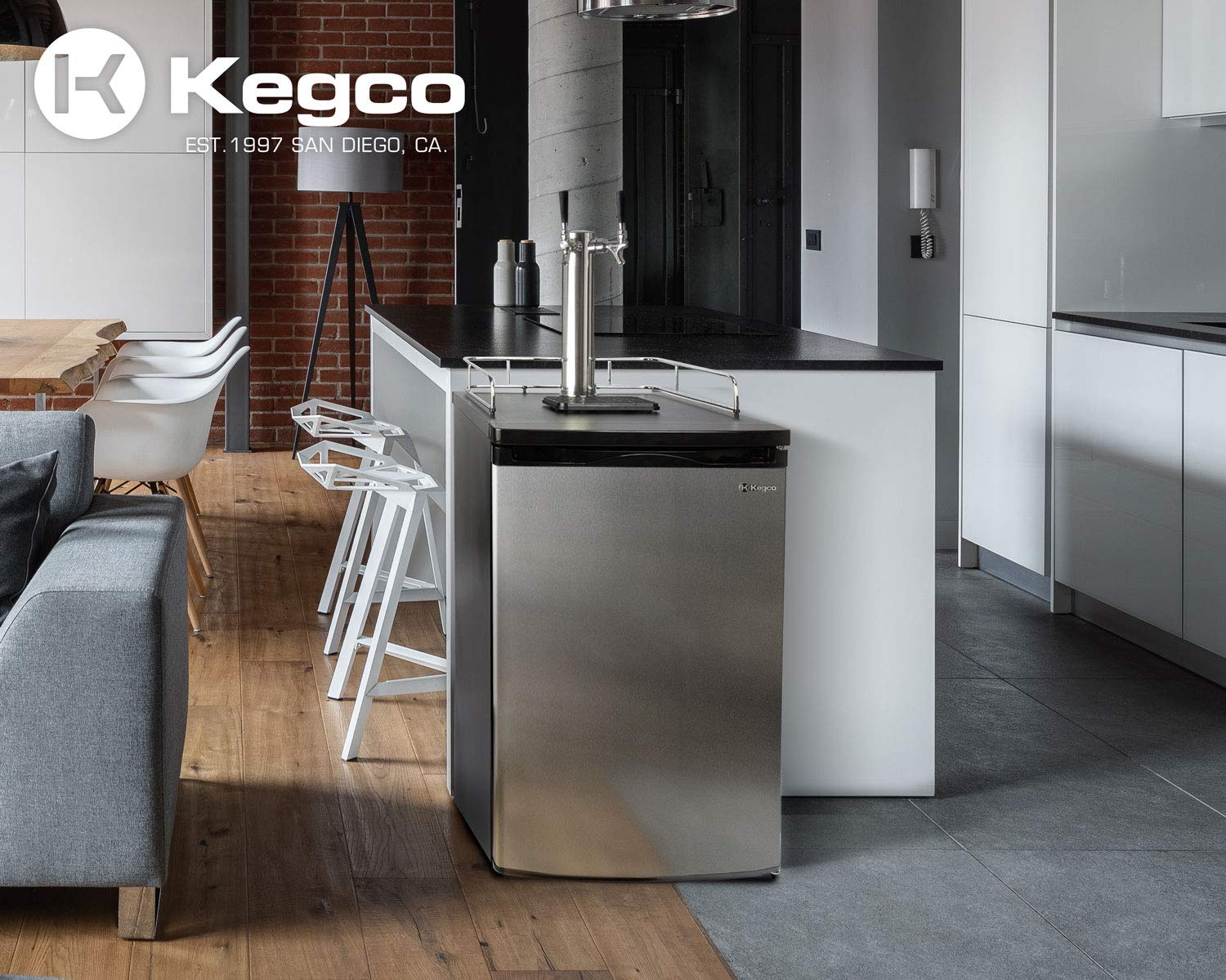 Kegco HBK199S-2 Keg Dispenser